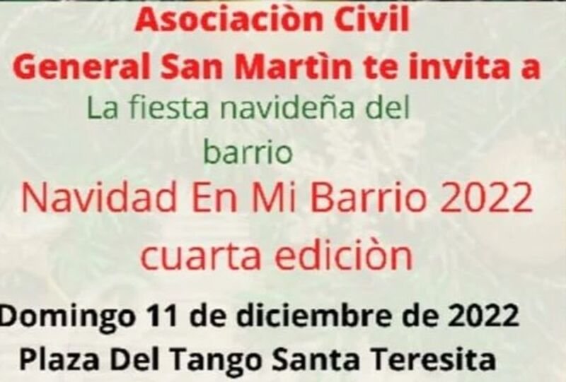 navidad en mi barrio