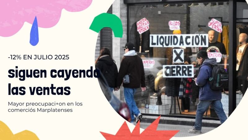 siguen cayendo las ventas