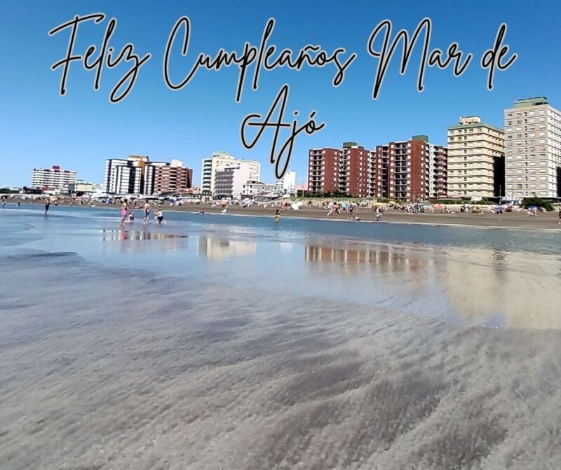 Feliz Cumpleaños Mar de Ajó