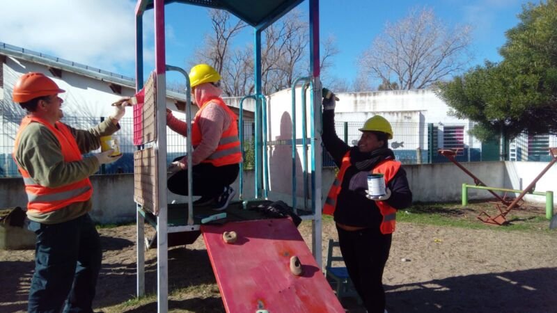 La Costa y la Provincia avanzan con un plan de 46 obras para mejorar las escuelas del distrito