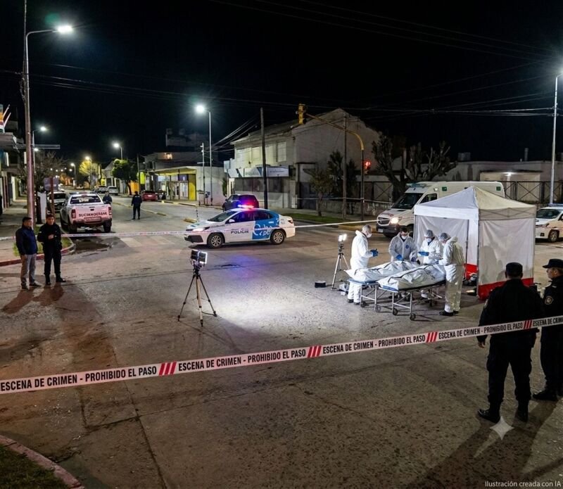recreacion muertos en Santa