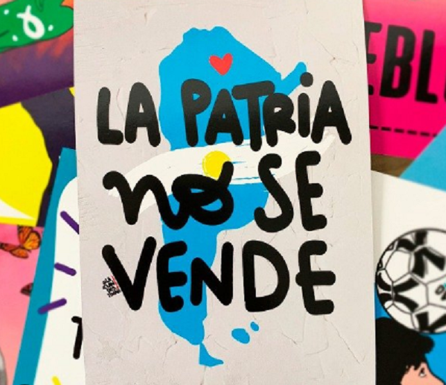 la patria no se vende