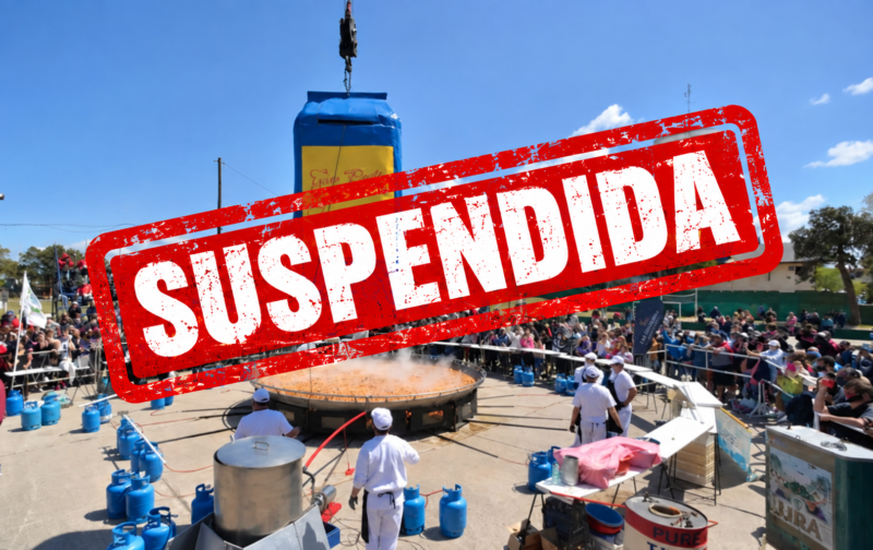 paella suspendida