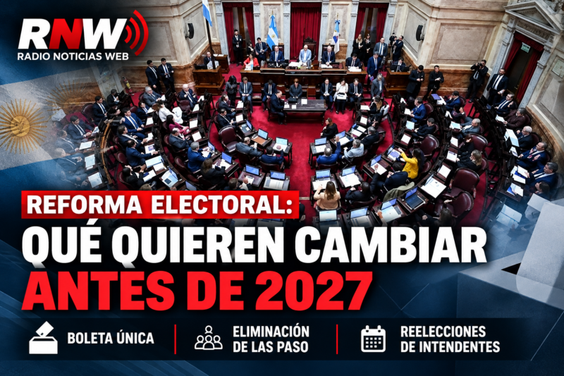 Reforma electoral antes de 2027